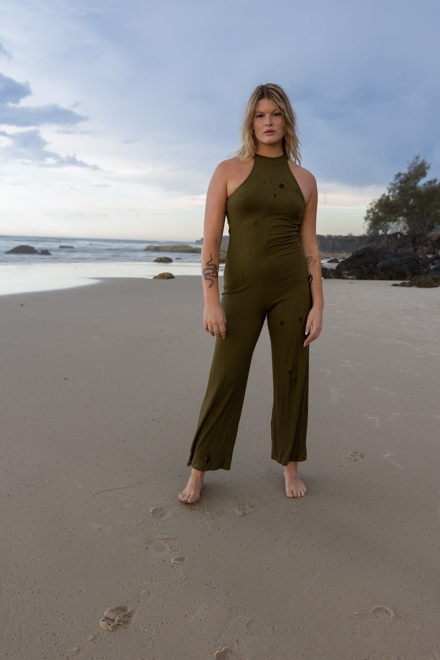 Classic Jumpsuit - Green