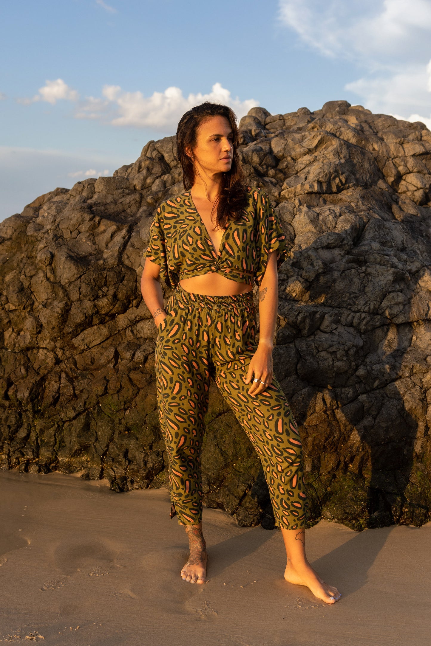 Zilla 3/4 Pants - Jungle