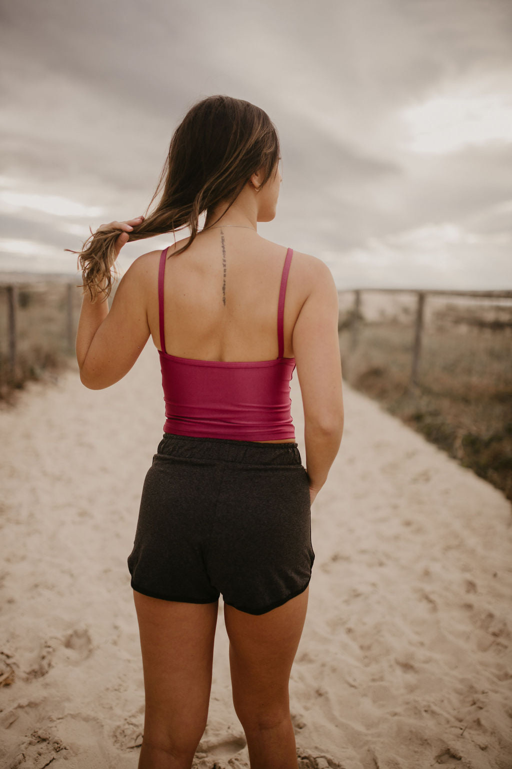 Zilla Track Shorts - Dark Grey