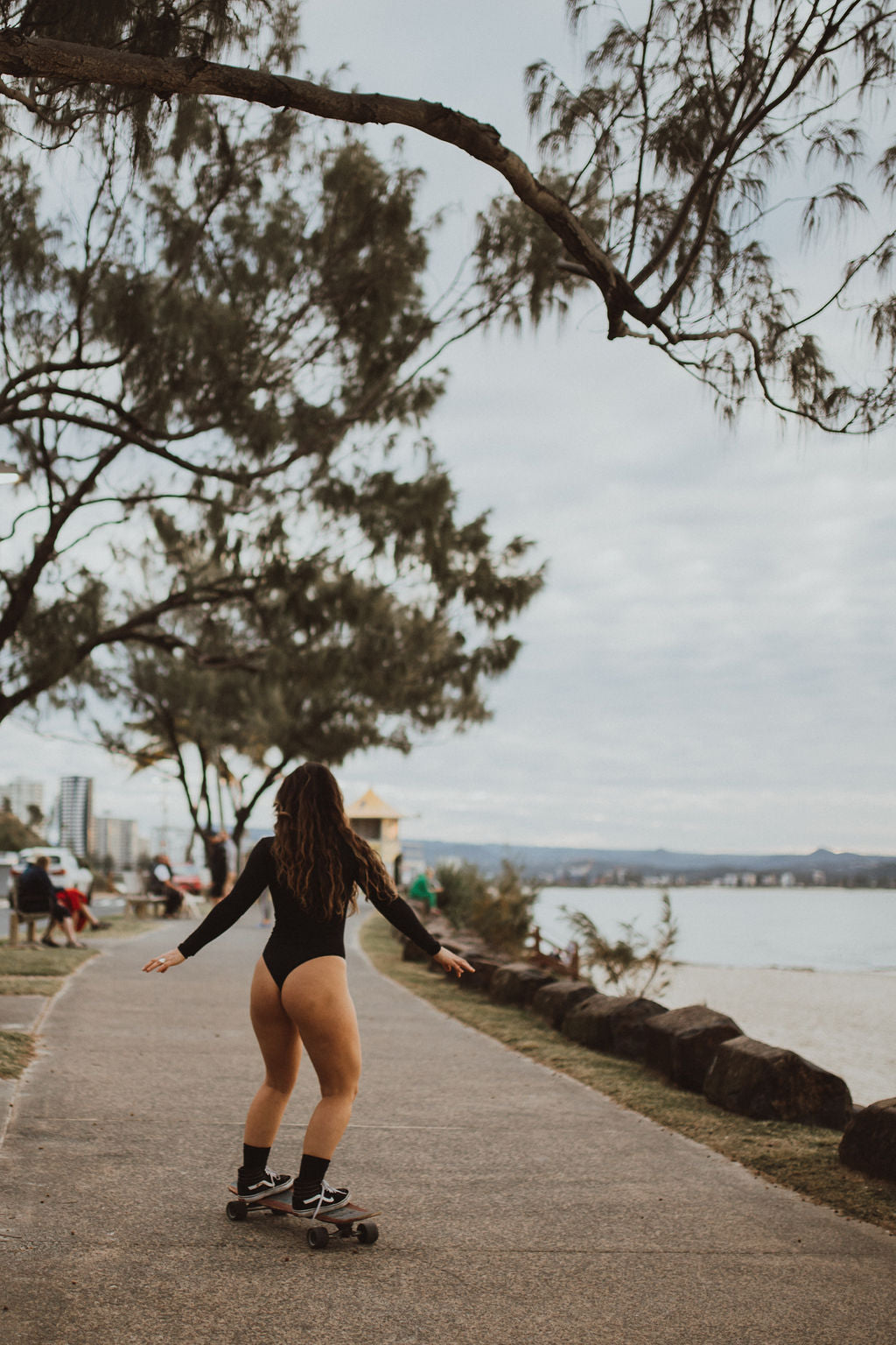 Long Sleeve One Piece - Black