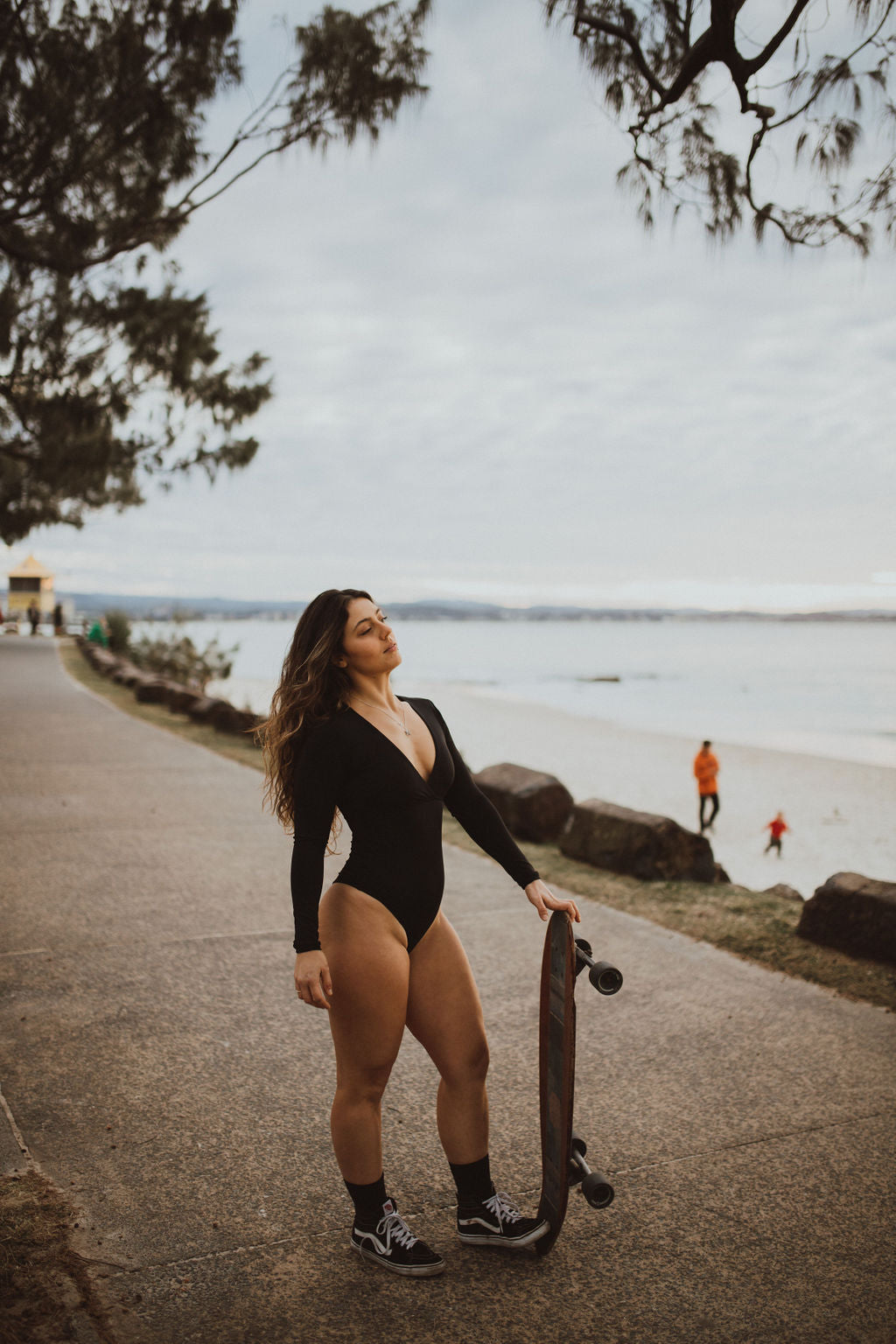 Long Sleeve One Piece - Black