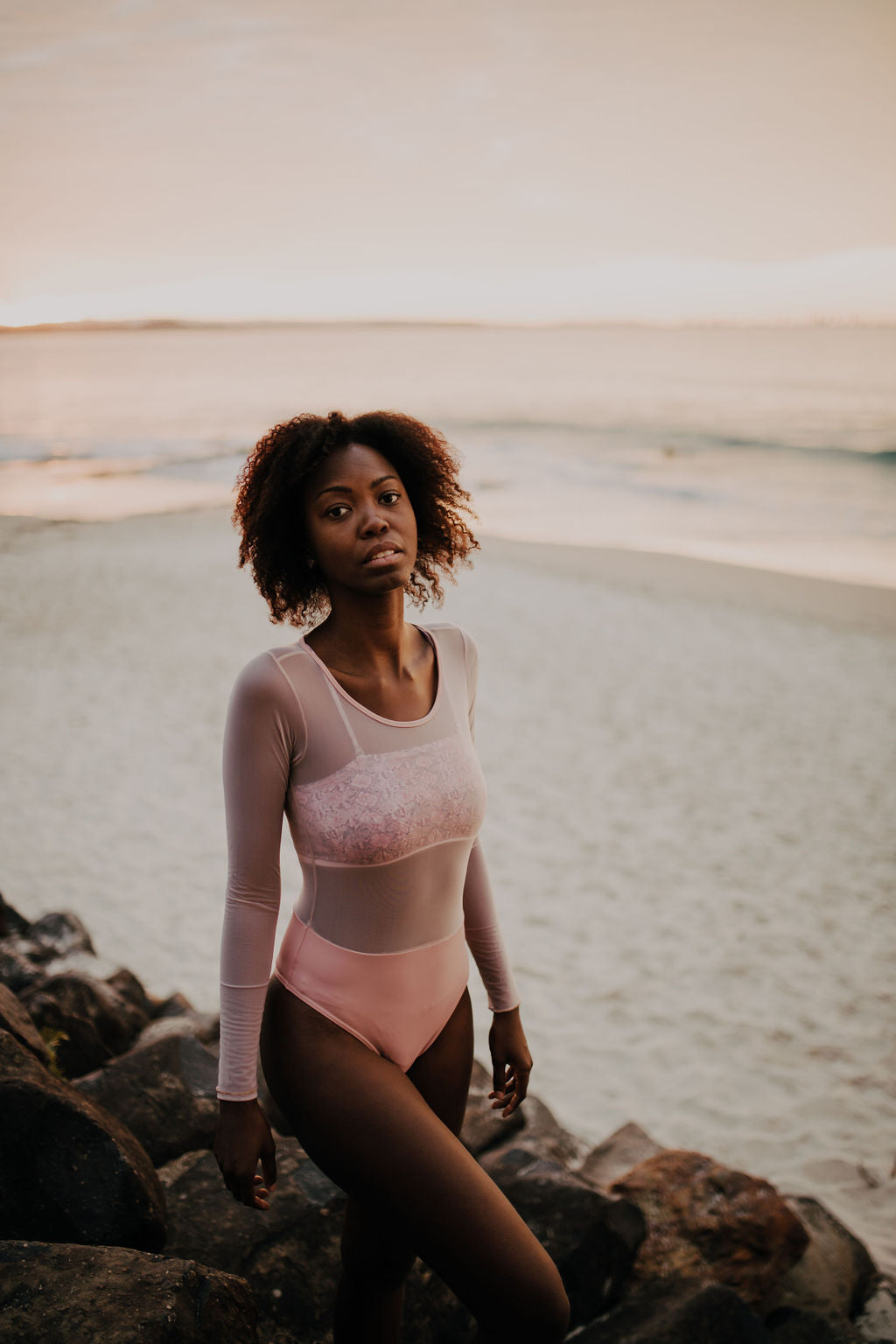 Morena Bodysuit - Pink