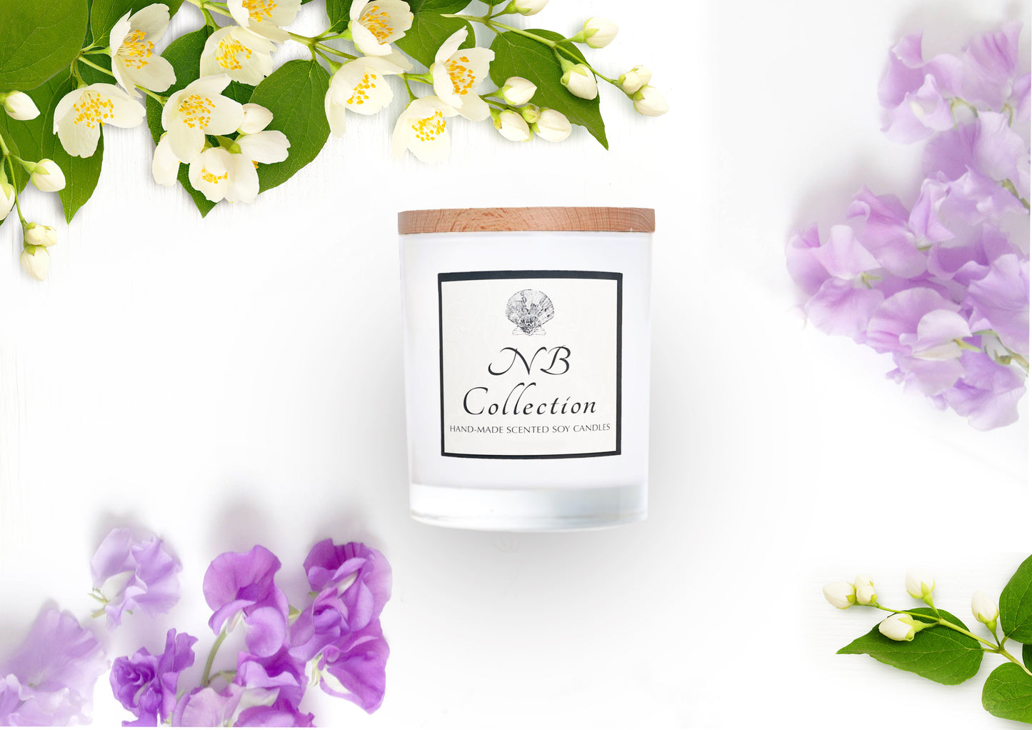NB Candle - Sweet pea and jasmine