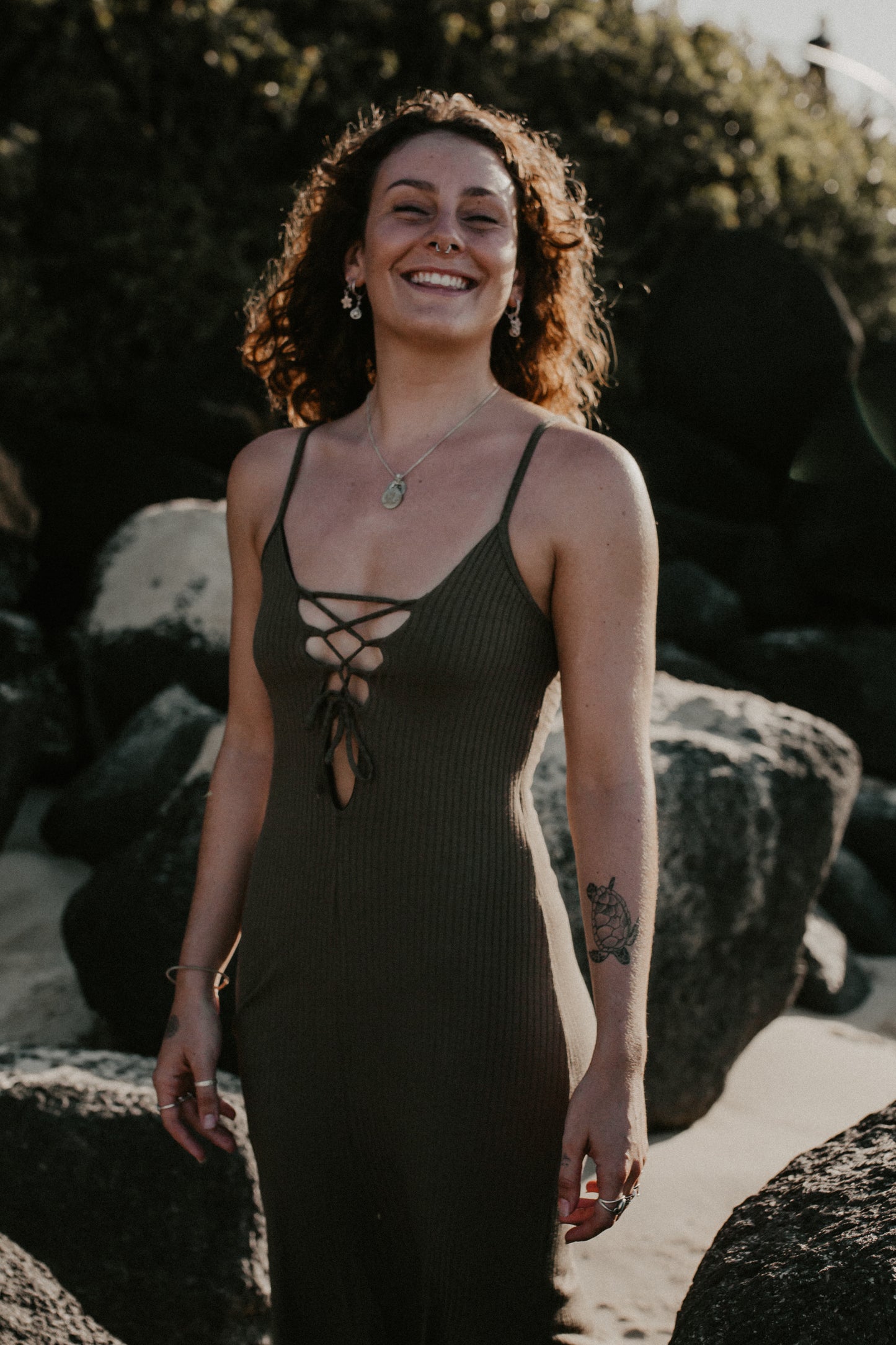 Reversible Dress - Green