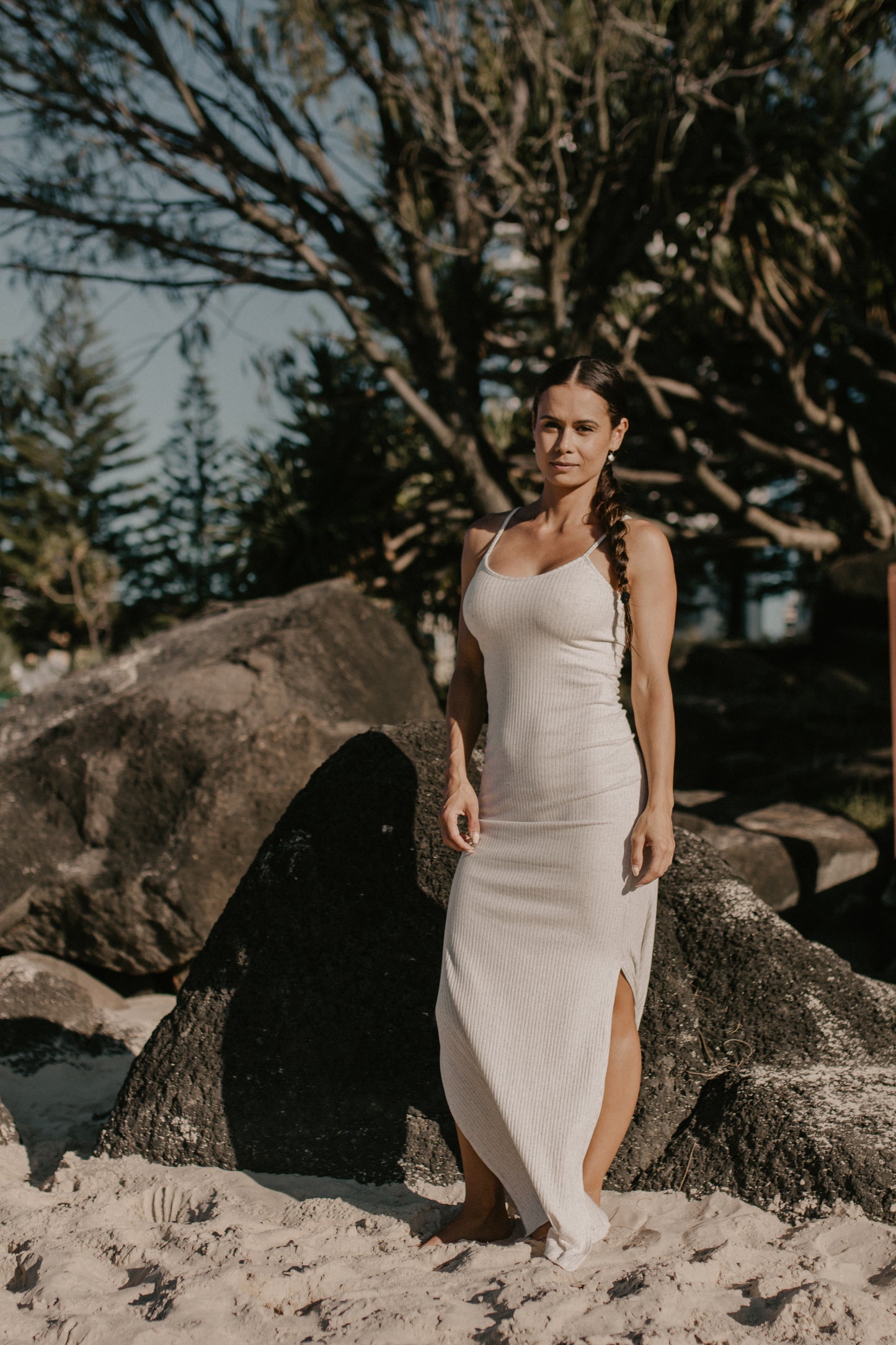 Reversible Dress - Creme