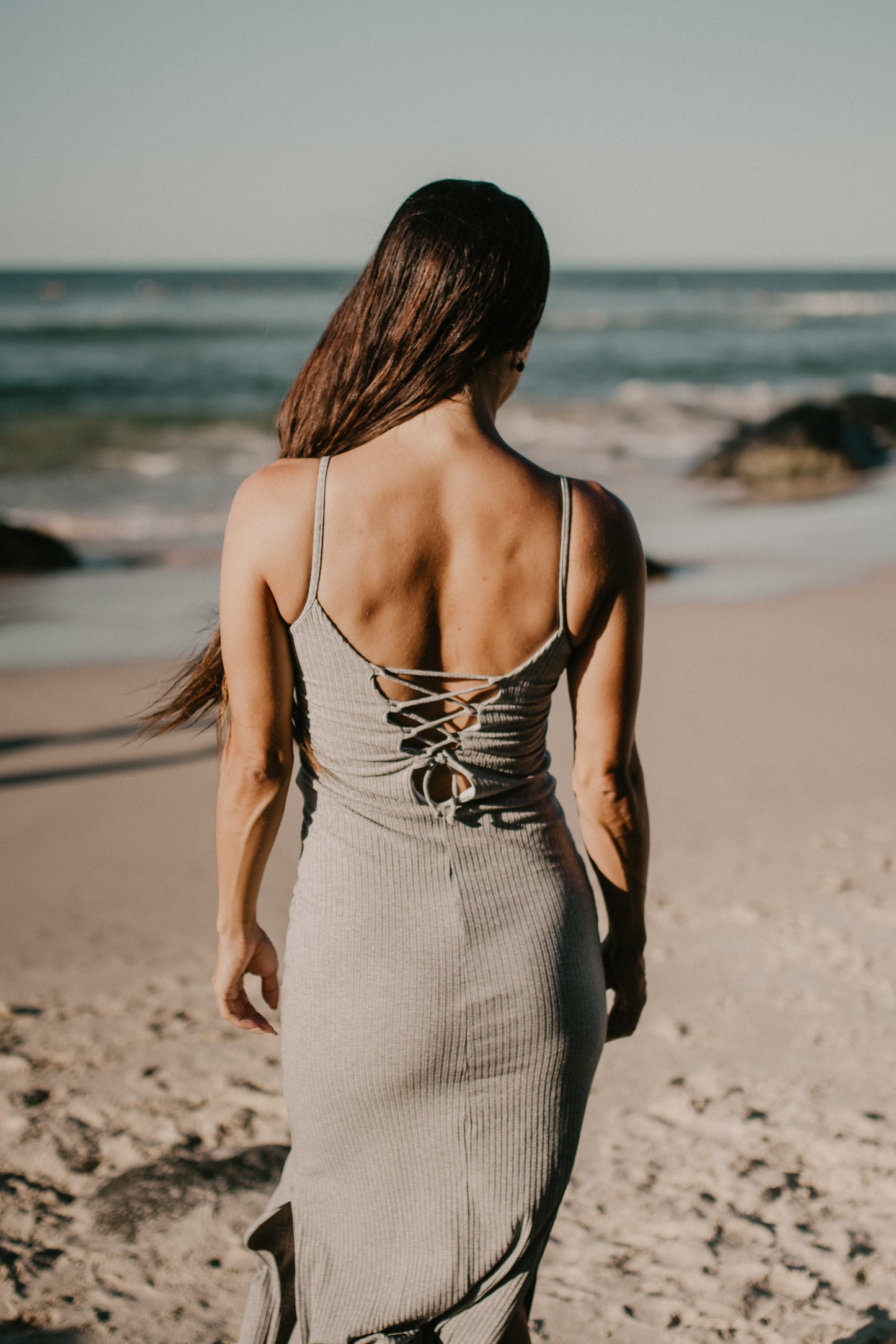 Reversible Dress - Grey