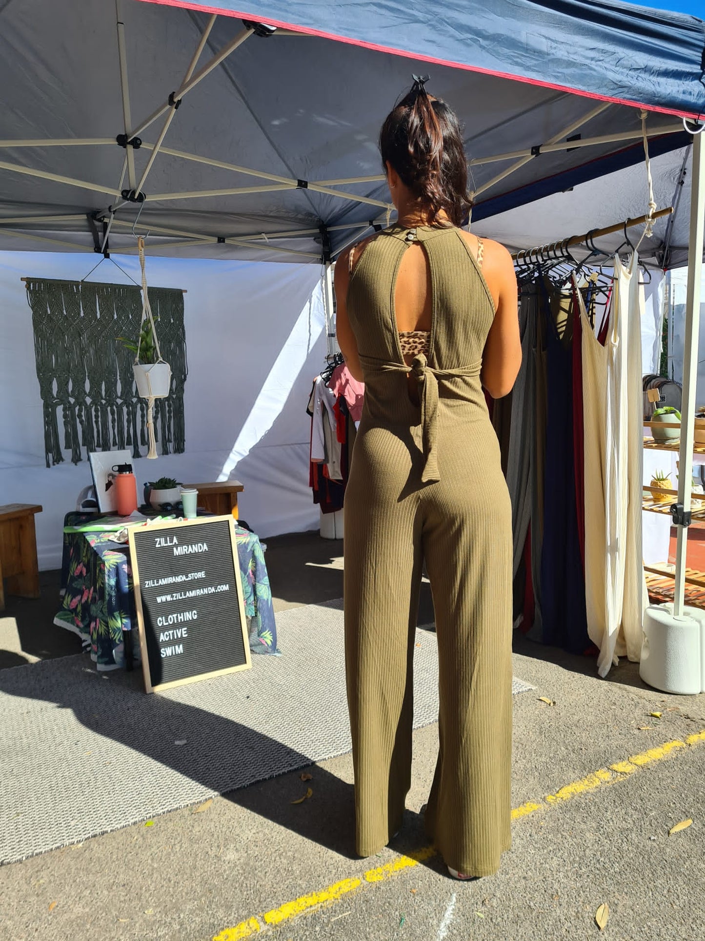 Classic Jumpsuit - Green