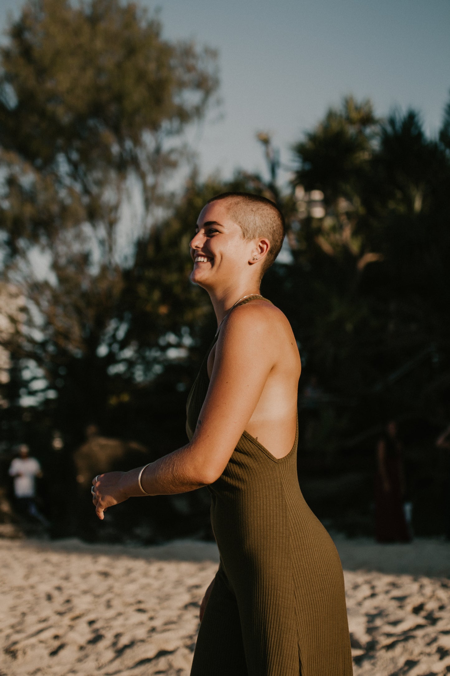 Summer Jumpsuit - Olive Green