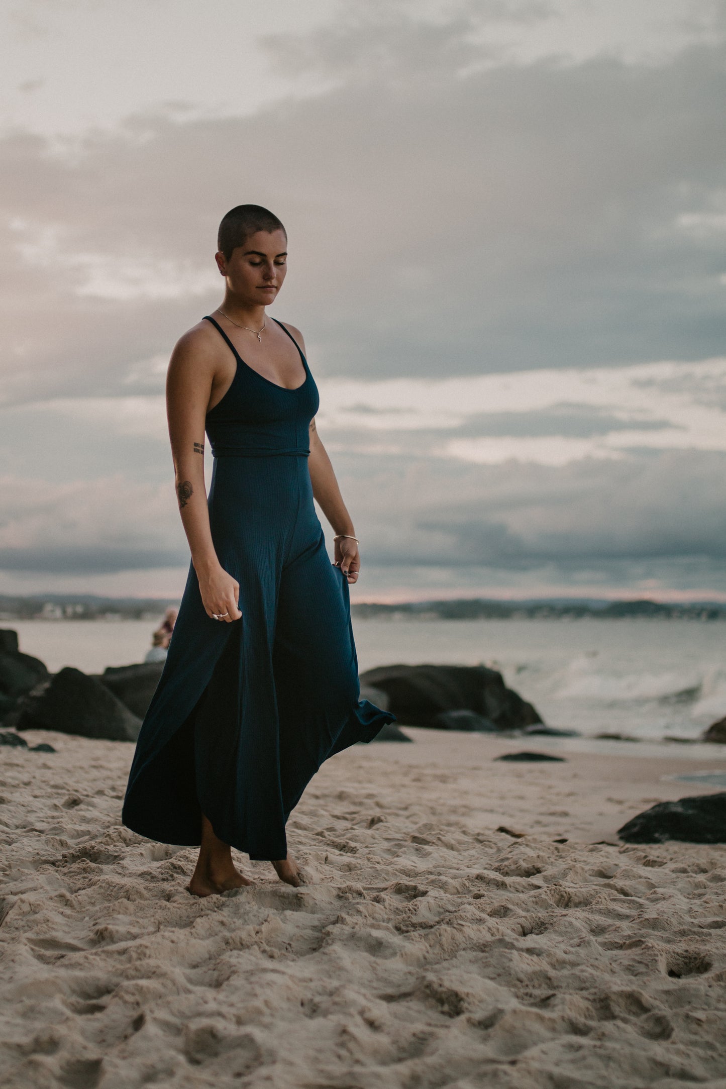 Flow Jumpsuit - Dark Blue